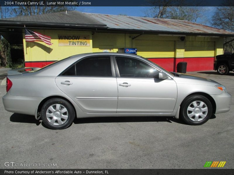 Lunar Mist Metallic / Stone 2004 Toyota Camry LE