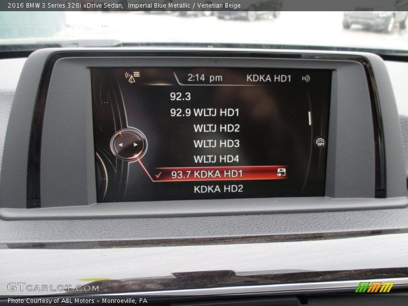Imperial Blue Metallic / Venetian Beige 2016 BMW 3 Series 328i xDrive Sedan