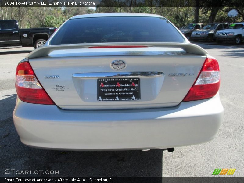 Lunar Mist Metallic / Stone 2004 Toyota Camry LE