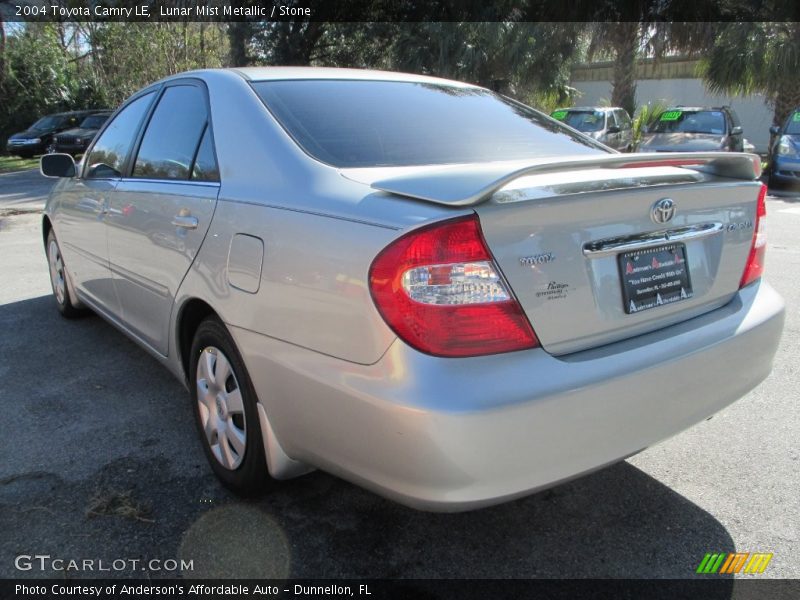 Lunar Mist Metallic / Stone 2004 Toyota Camry LE