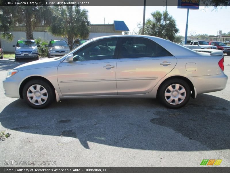 Lunar Mist Metallic / Stone 2004 Toyota Camry LE