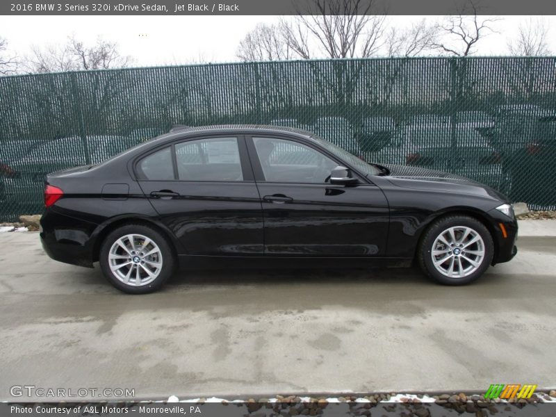 Jet Black / Black 2016 BMW 3 Series 320i xDrive Sedan
