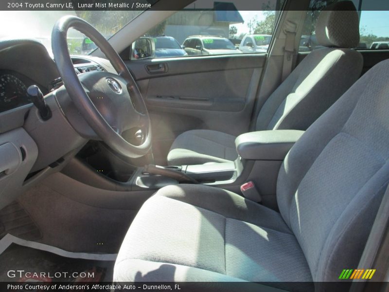 Lunar Mist Metallic / Stone 2004 Toyota Camry LE