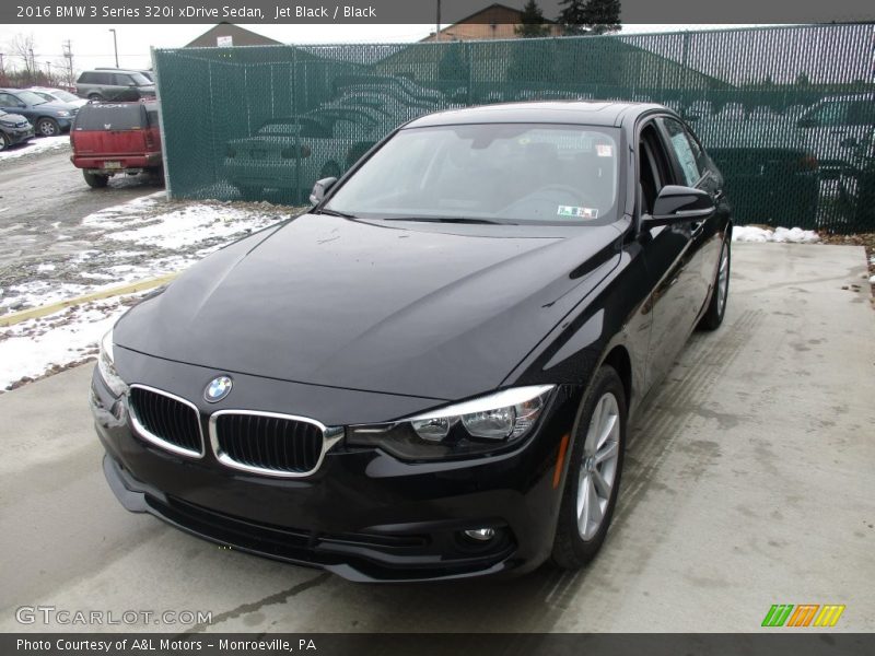 Jet Black / Black 2016 BMW 3 Series 320i xDrive Sedan