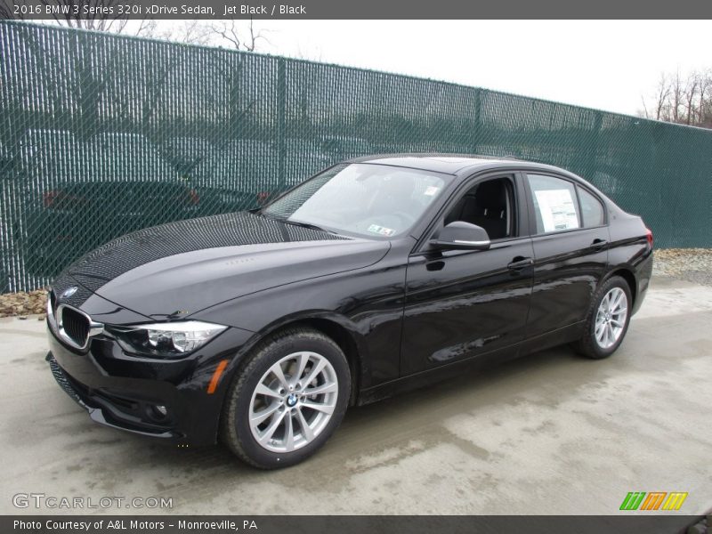 Jet Black / Black 2016 BMW 3 Series 320i xDrive Sedan