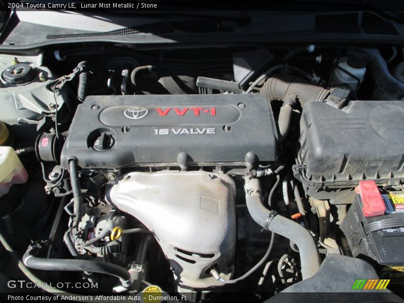 Lunar Mist Metallic / Stone 2004 Toyota Camry LE