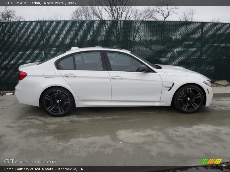  2016 M3 Sedan Alpine White