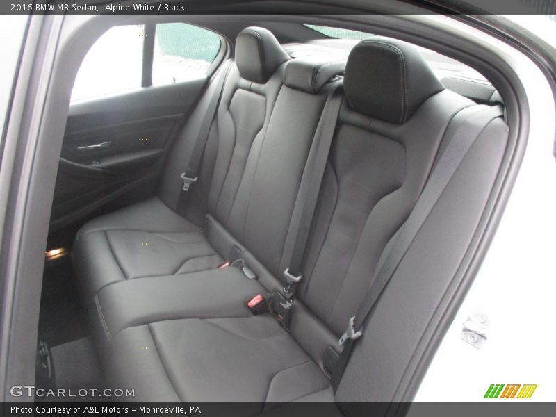 Alpine White / Black 2016 BMW M3 Sedan