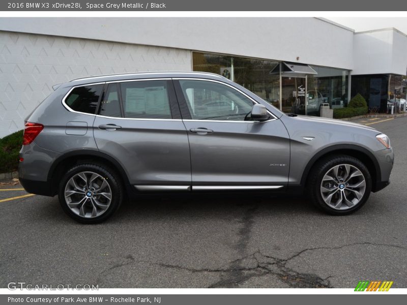Space Grey Metallic / Black 2016 BMW X3 xDrive28i