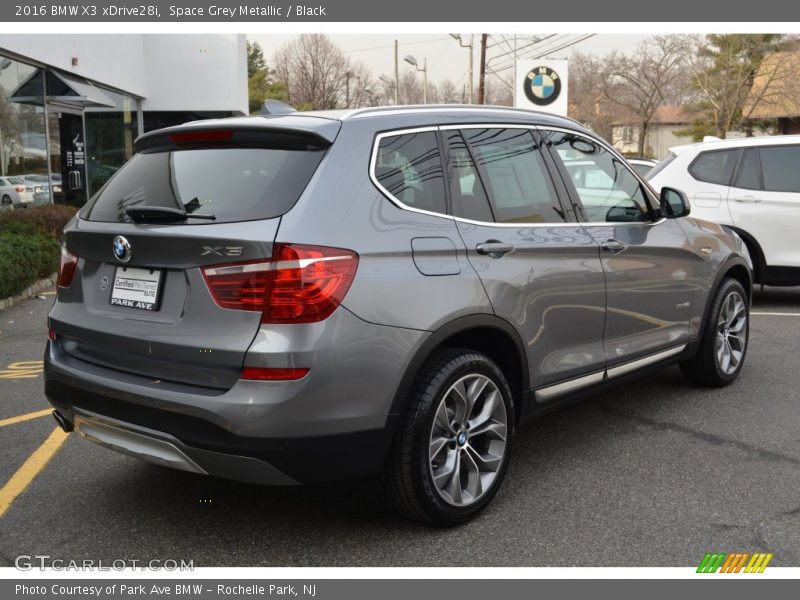 Space Grey Metallic / Black 2016 BMW X3 xDrive28i