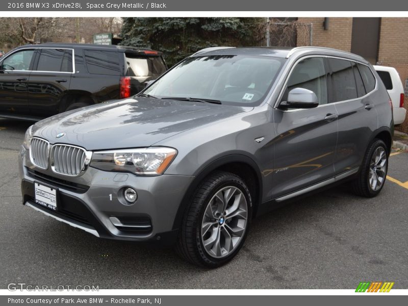 Space Grey Metallic / Black 2016 BMW X3 xDrive28i