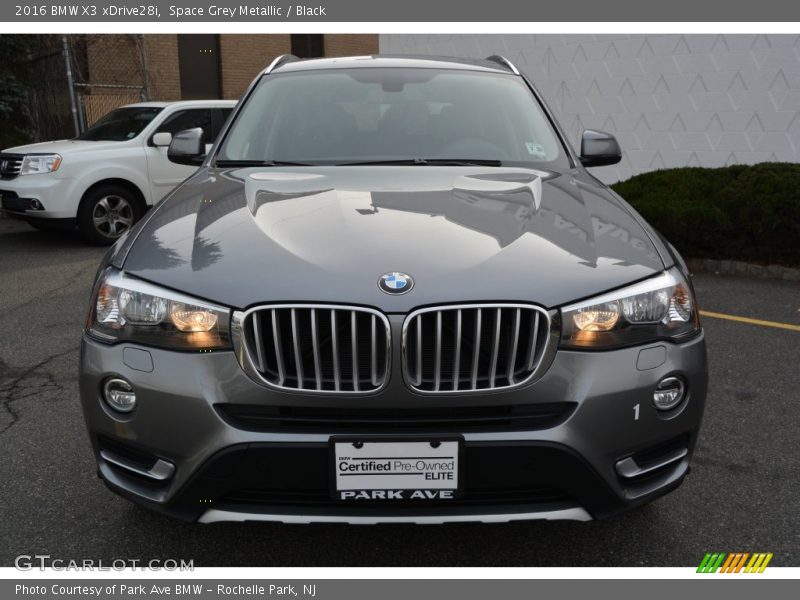 Space Grey Metallic / Black 2016 BMW X3 xDrive28i