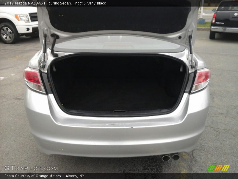 Ingot Silver / Black 2012 Mazda MAZDA6 i Touring Sedan