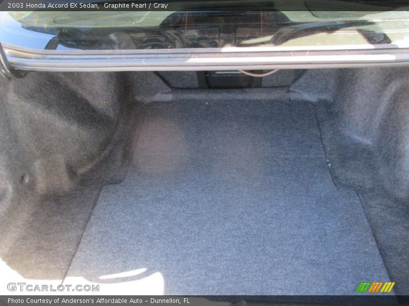 Graphite Pearl / Gray 2003 Honda Accord EX Sedan
