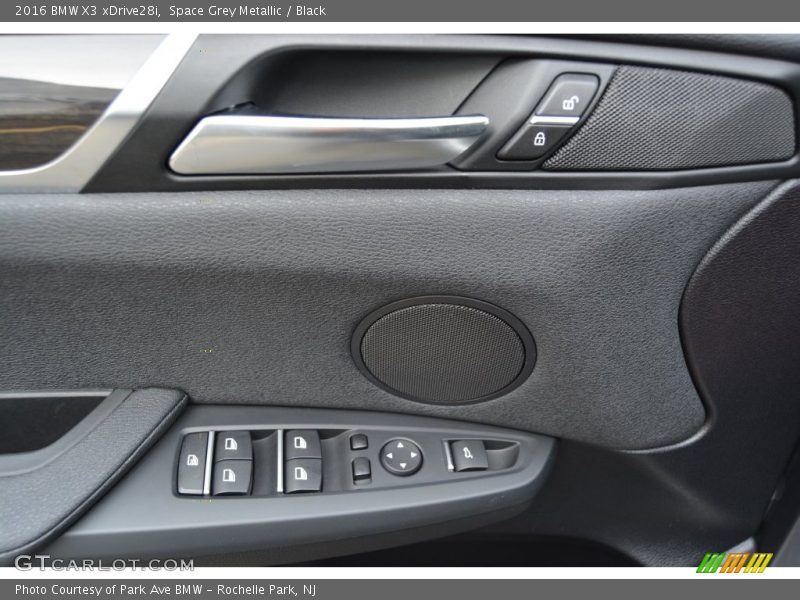 Space Grey Metallic / Black 2016 BMW X3 xDrive28i