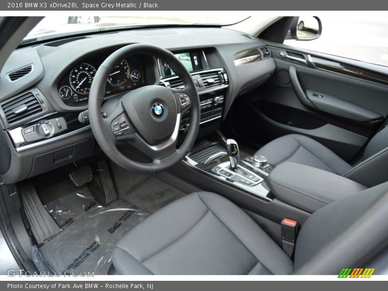 Space Grey Metallic / Black 2016 BMW X3 xDrive28i