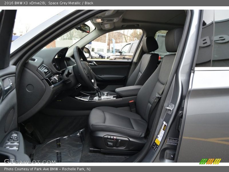 Space Grey Metallic / Black 2016 BMW X3 xDrive28i