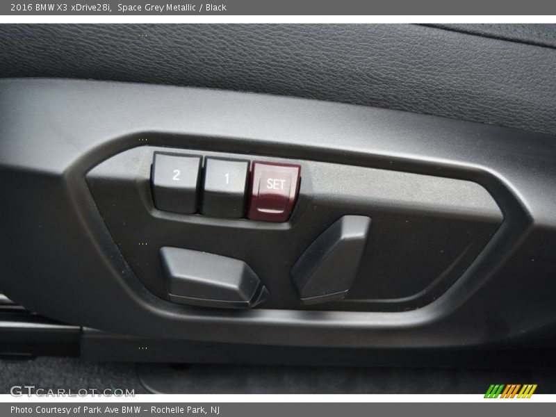 Space Grey Metallic / Black 2016 BMW X3 xDrive28i