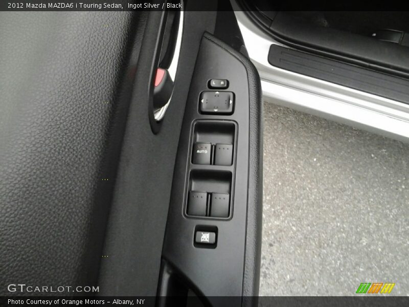 Ingot Silver / Black 2012 Mazda MAZDA6 i Touring Sedan