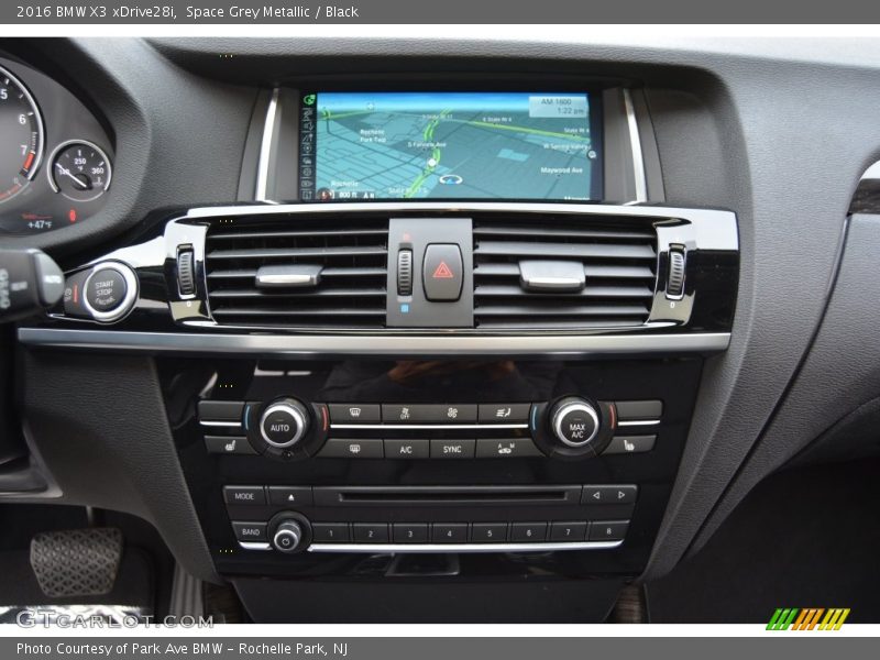 Space Grey Metallic / Black 2016 BMW X3 xDrive28i