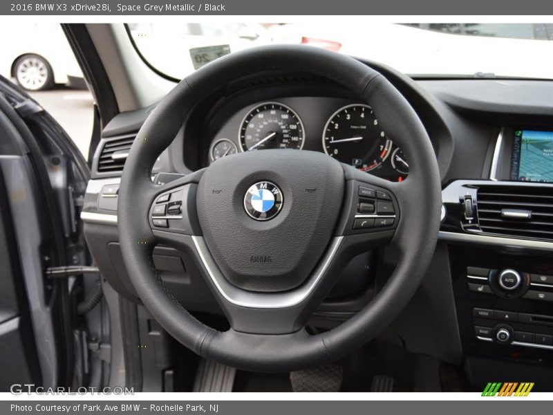 Space Grey Metallic / Black 2016 BMW X3 xDrive28i