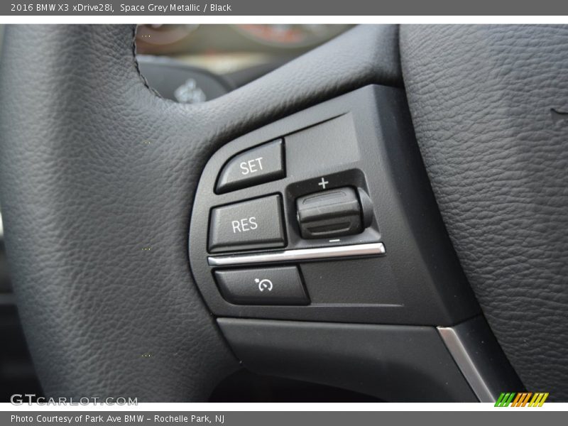 Space Grey Metallic / Black 2016 BMW X3 xDrive28i
