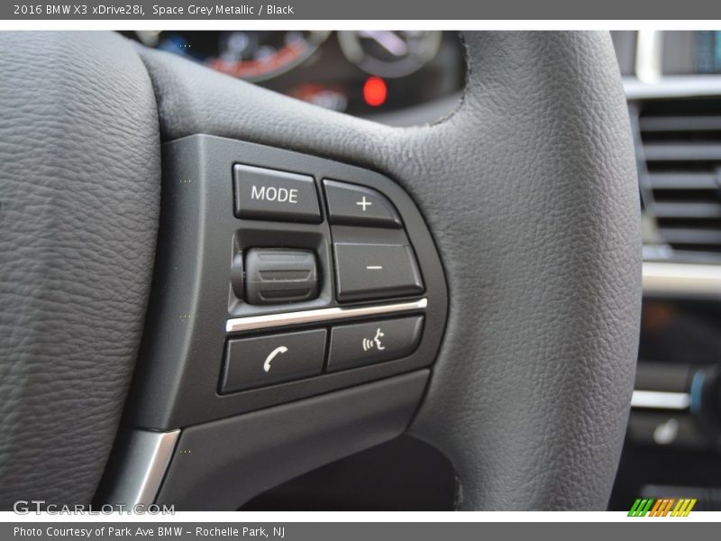 Space Grey Metallic / Black 2016 BMW X3 xDrive28i