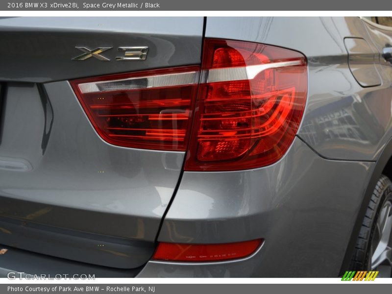 Space Grey Metallic / Black 2016 BMW X3 xDrive28i