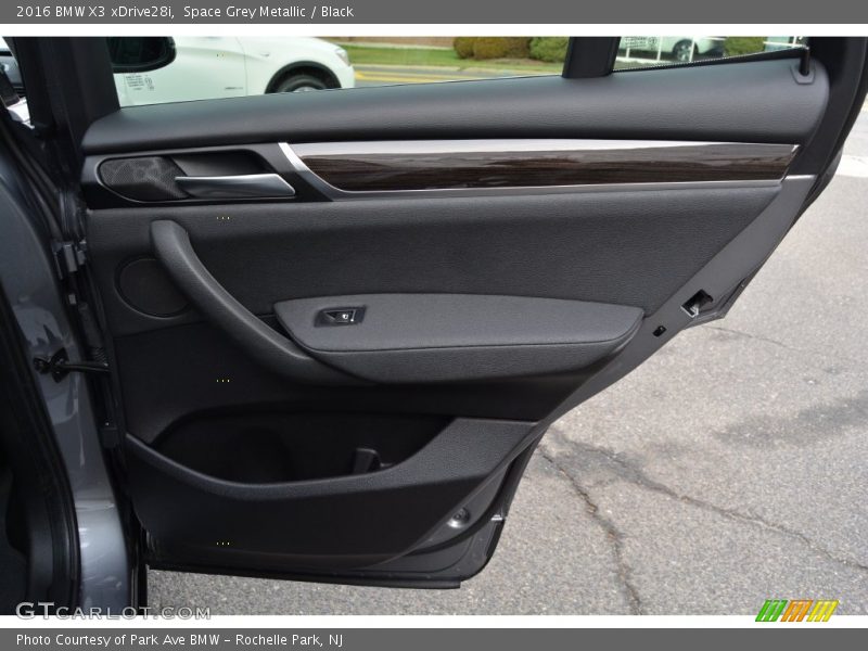 Space Grey Metallic / Black 2016 BMW X3 xDrive28i