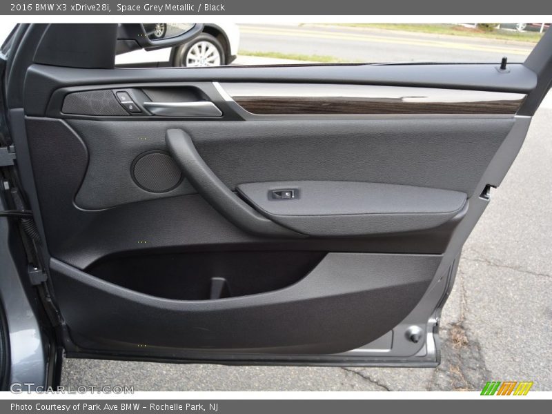 Space Grey Metallic / Black 2016 BMW X3 xDrive28i