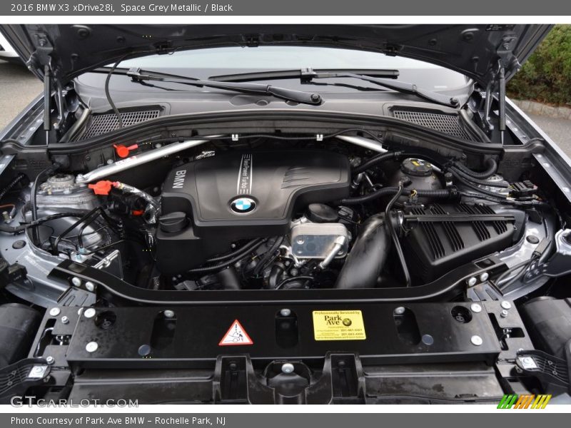Space Grey Metallic / Black 2016 BMW X3 xDrive28i