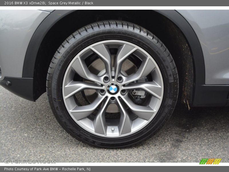 Space Grey Metallic / Black 2016 BMW X3 xDrive28i