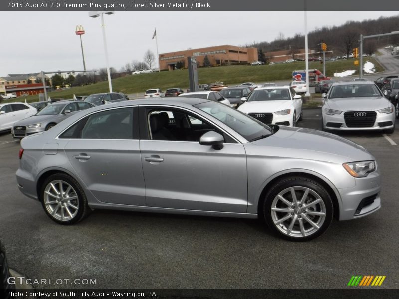 Florett Silver Metallic / Black 2015 Audi A3 2.0 Premium Plus quattro