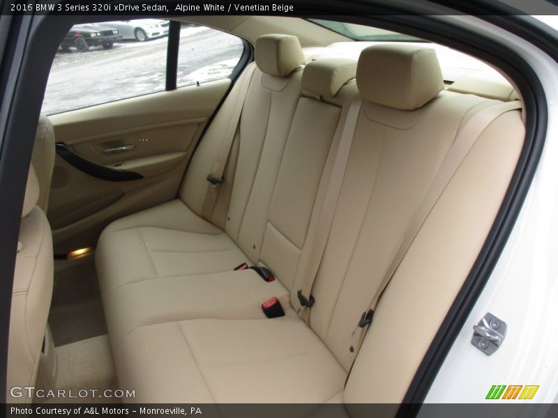Alpine White / Venetian Beige 2016 BMW 3 Series 320i xDrive Sedan