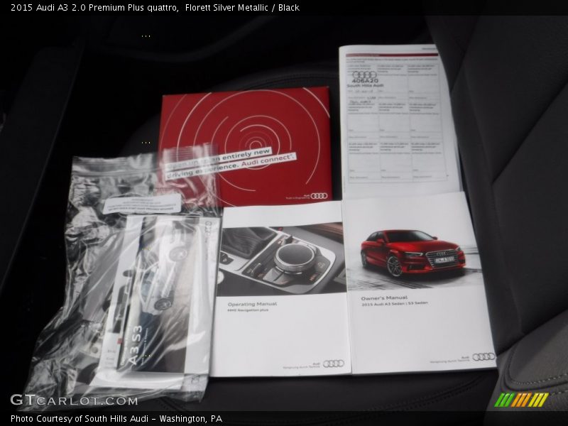 Florett Silver Metallic / Black 2015 Audi A3 2.0 Premium Plus quattro