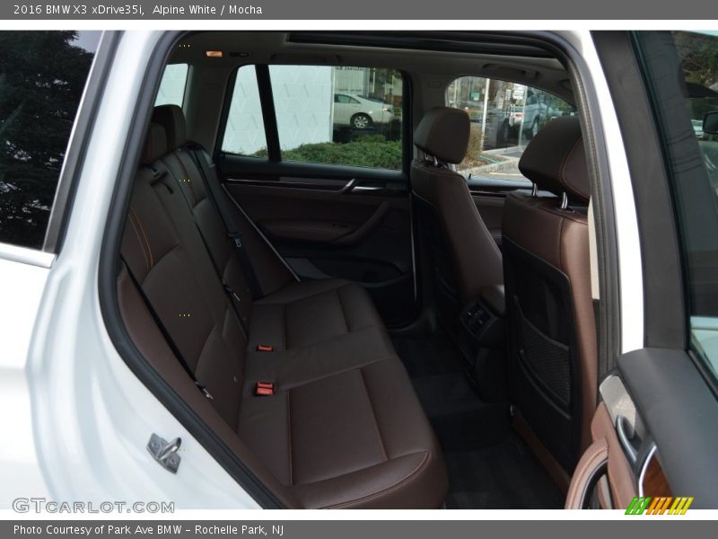 Alpine White / Mocha 2016 BMW X3 xDrive35i