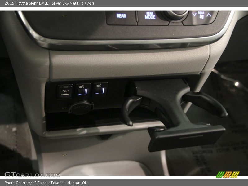 Silver Sky Metallic / Ash 2015 Toyota Sienna XLE