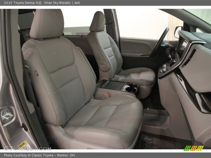 Silver Sky Metallic / Ash 2015 Toyota Sienna XLE