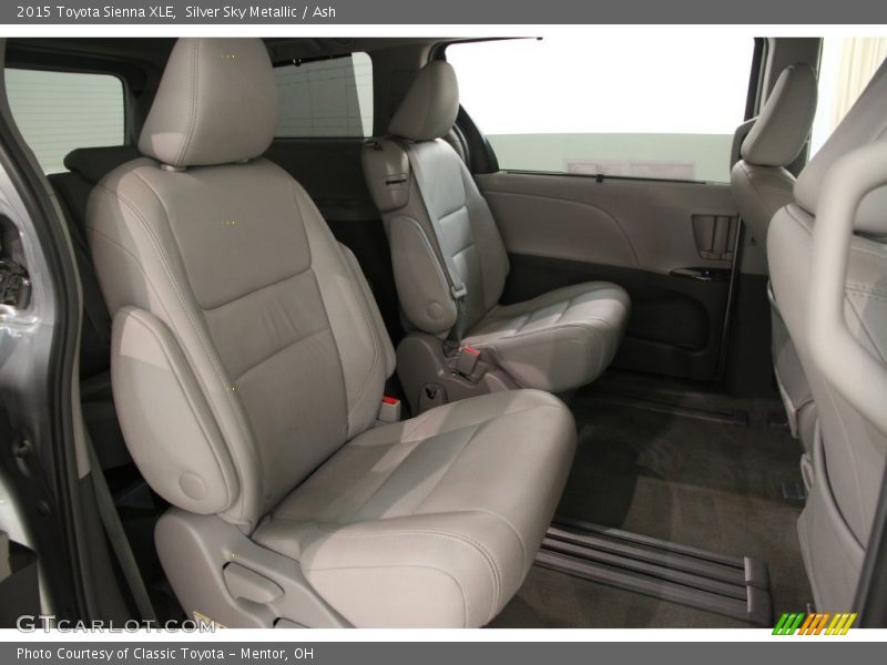 Silver Sky Metallic / Ash 2015 Toyota Sienna XLE