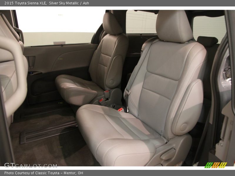 Silver Sky Metallic / Ash 2015 Toyota Sienna XLE