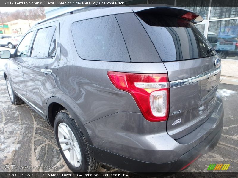 Sterling Gray Metallic / Charcoal Black 2012 Ford Explorer XLT 4WD