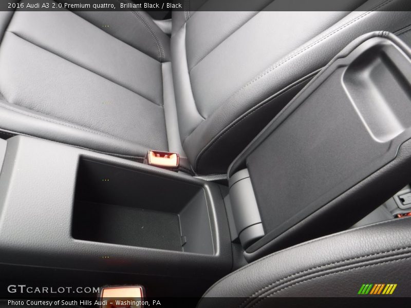 Brilliant Black / Black 2016 Audi A3 2.0 Premium quattro