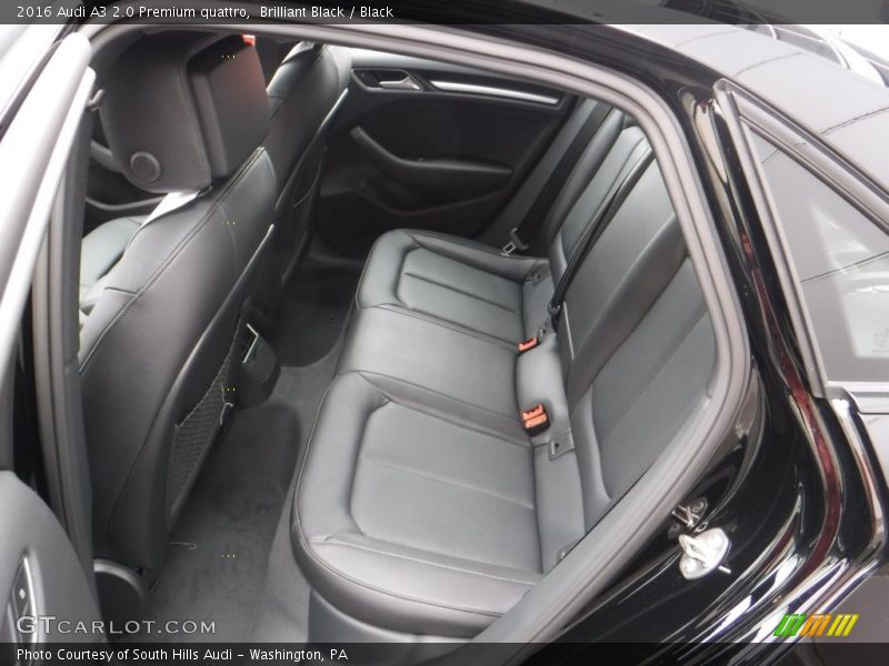 Brilliant Black / Black 2016 Audi A3 2.0 Premium quattro
