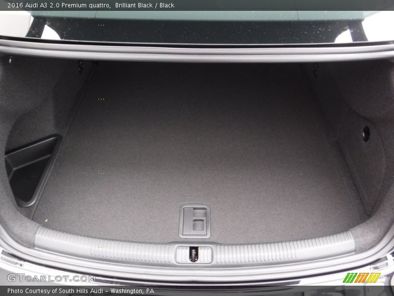 Brilliant Black / Black 2016 Audi A3 2.0 Premium quattro