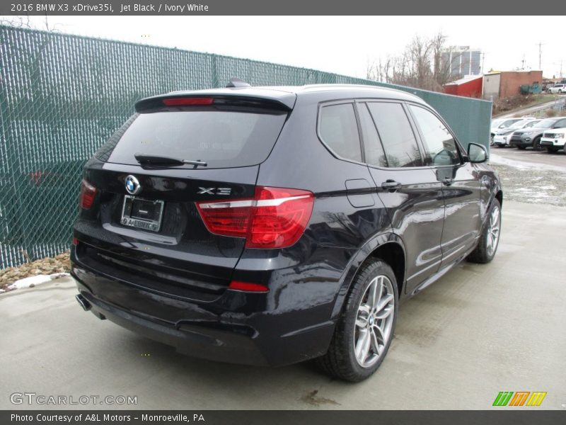 Jet Black / Ivory White 2016 BMW X3 xDrive35i