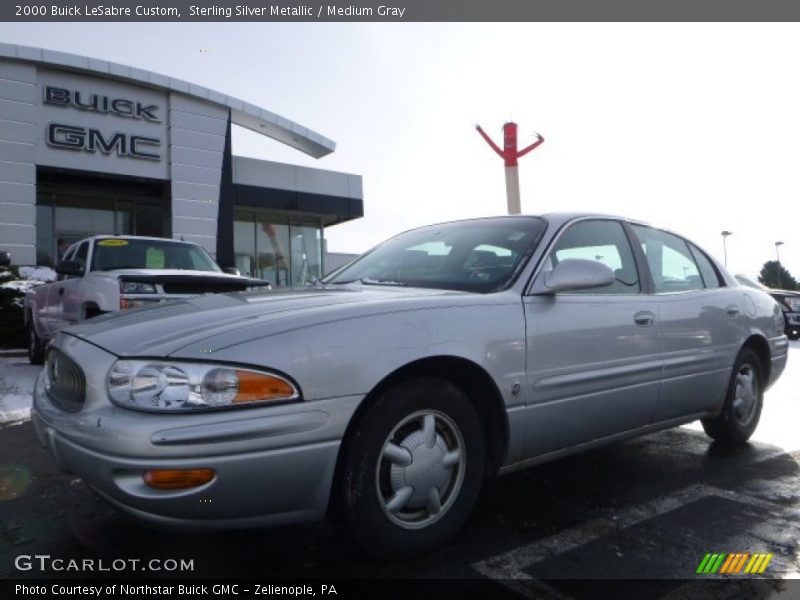 Sterling Silver Metallic / Medium Gray 2000 Buick LeSabre Custom