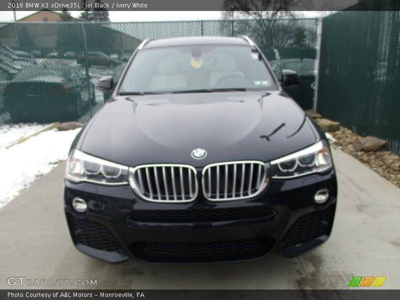 Jet Black / Ivory White 2016 BMW X3 xDrive35i