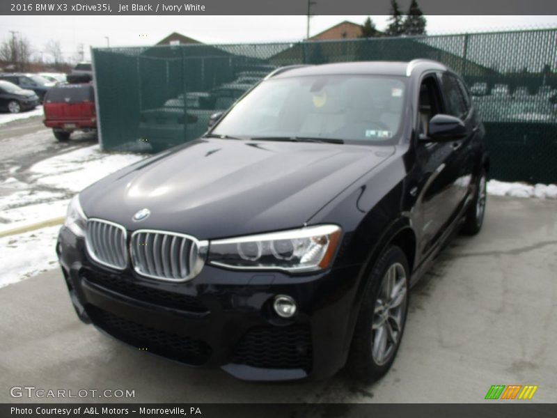 Jet Black / Ivory White 2016 BMW X3 xDrive35i