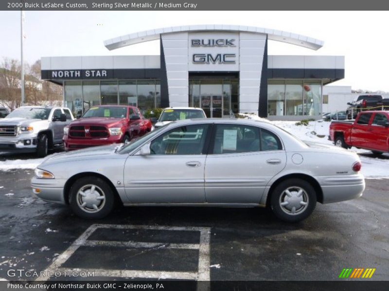 Sterling Silver Metallic / Medium Gray 2000 Buick LeSabre Custom