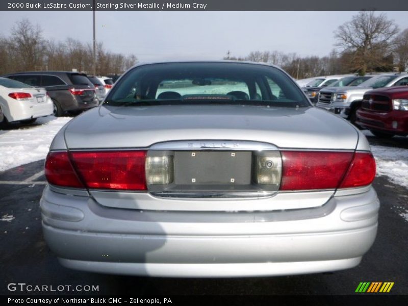 Sterling Silver Metallic / Medium Gray 2000 Buick LeSabre Custom